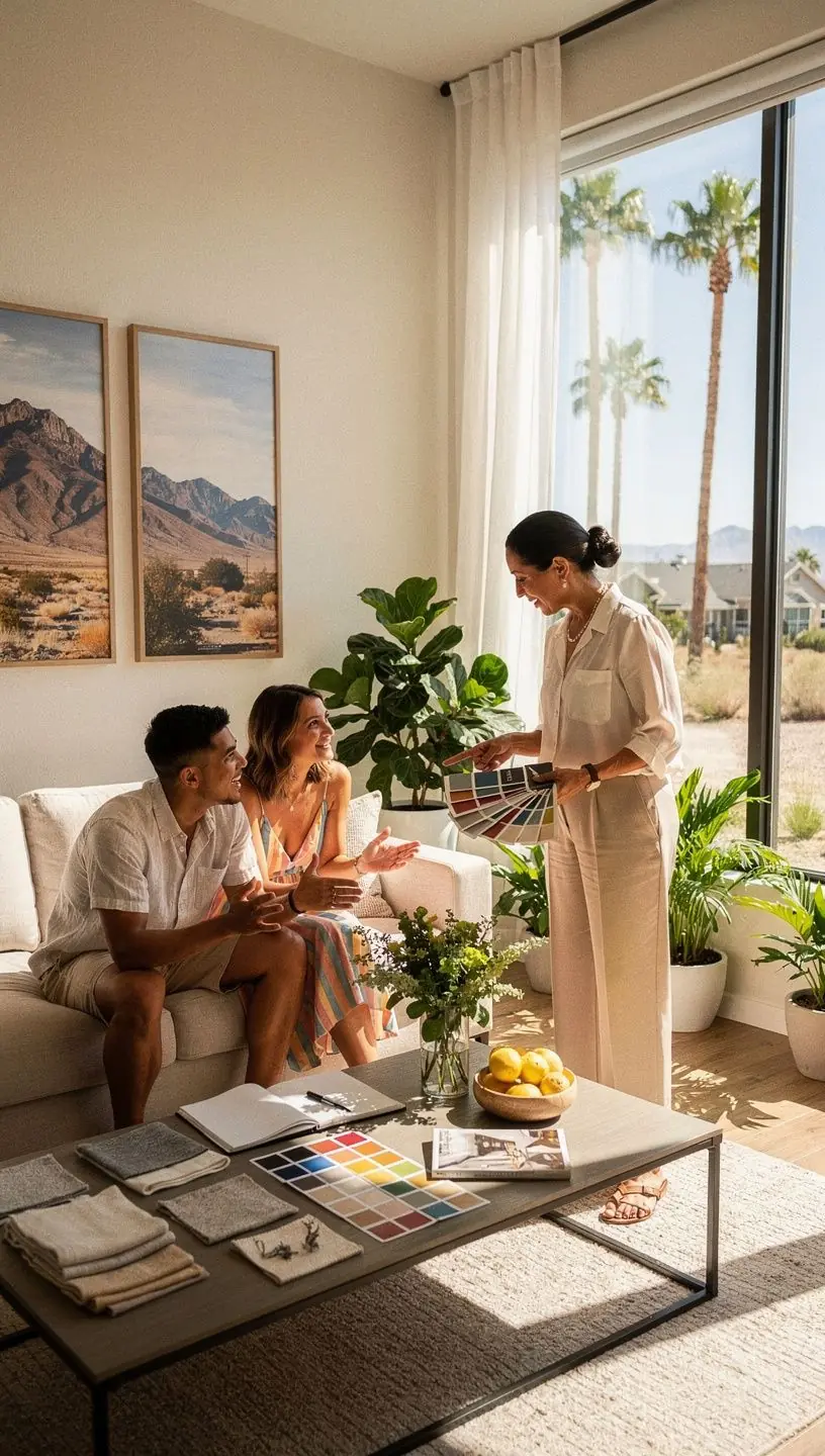 Seasonal color palettes for home styling consultations